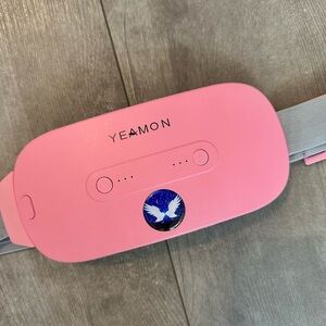 Yeamon portable cordless massaging heat pad women’s